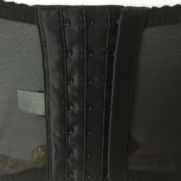 Bebe Floral Sequin Bralette Top in black - Picture 7 of 8